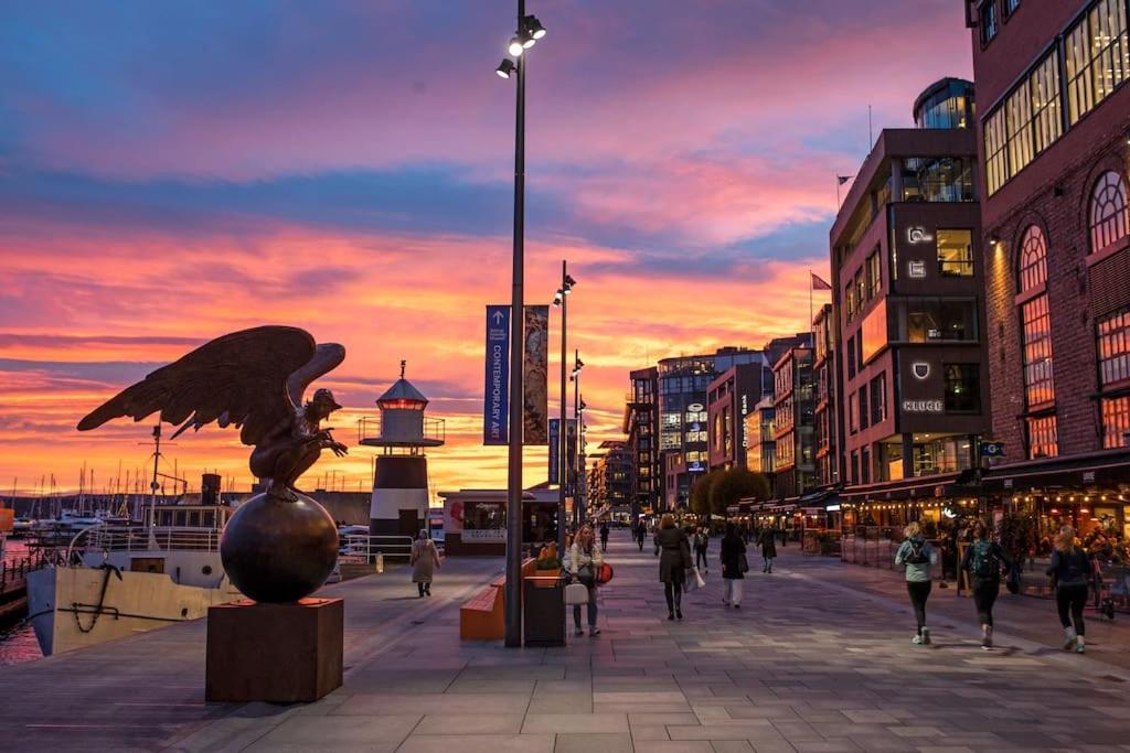 Koselig Leilighet I Sentrum Av Oslo Med Byutsikt! Экстерьер фото